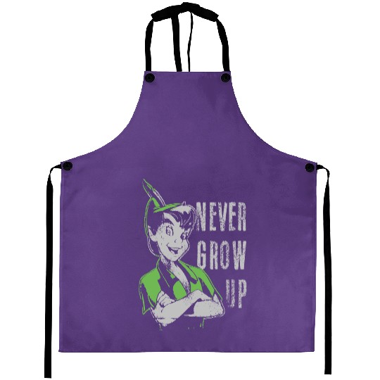 Disney Peter Pan Never Grow Up Vintage Portrait Aprons, Magic Kingdom