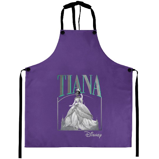 Retro Tiana 90s Aprons, Disney princess Aprons