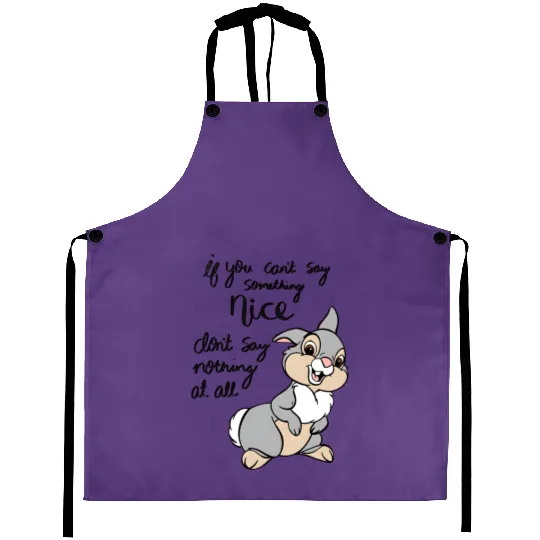  Color Disney Bambi Characters Cute Thumper Retro Aprons