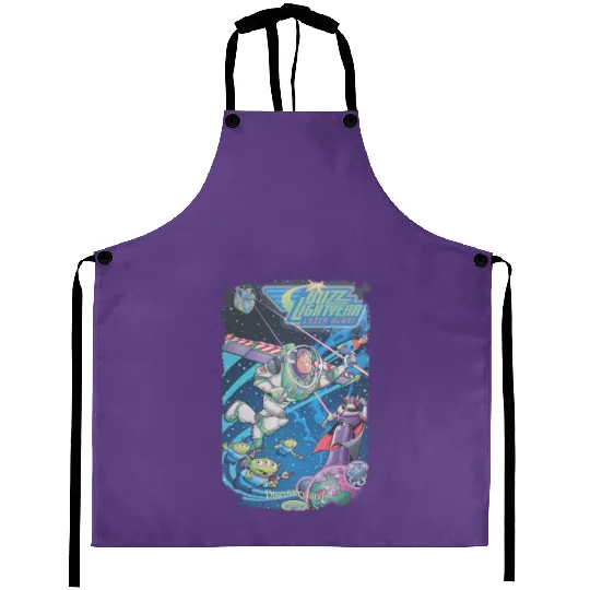 Retro Buzz Lightyear Aprons, Retro Toy Story, Buzz Lightyear, Toy Story Aprons, Disney Aprons,  Toy Story