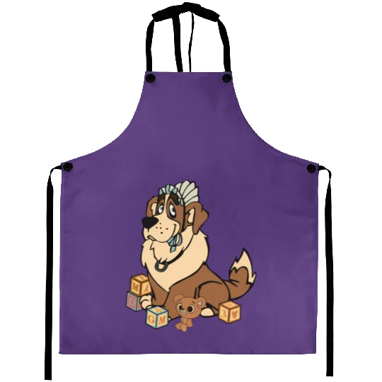 Disney Nana Dog And Toys Aprons, Disney Peter Pan Aprons