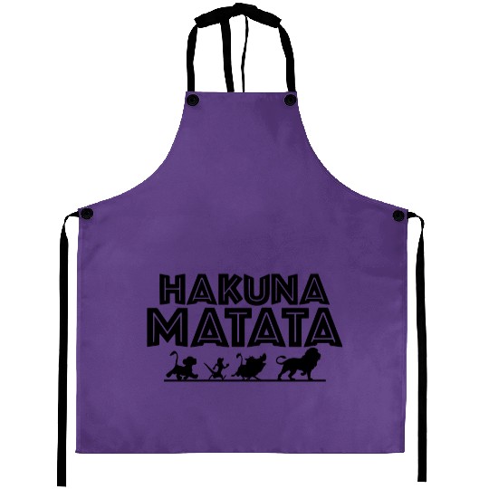Hakuna Matata Aprons, Disney Aprons, Lion King Aprons, Animal Kingdom Aprons