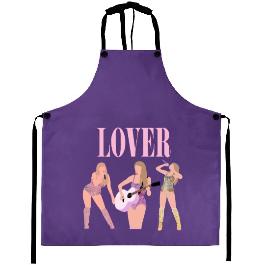 taylorswift lover eras tour art Aprons