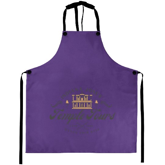 Indiana Jones and the Last Crusade Vintage Aprons, Disney Ride Aprons
