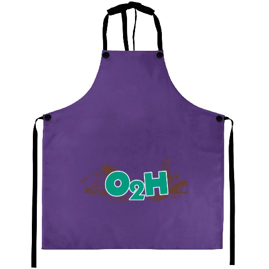 Back Side of Water Aprons O2H Jungle Cruise Disneyland Aprons Unisex
