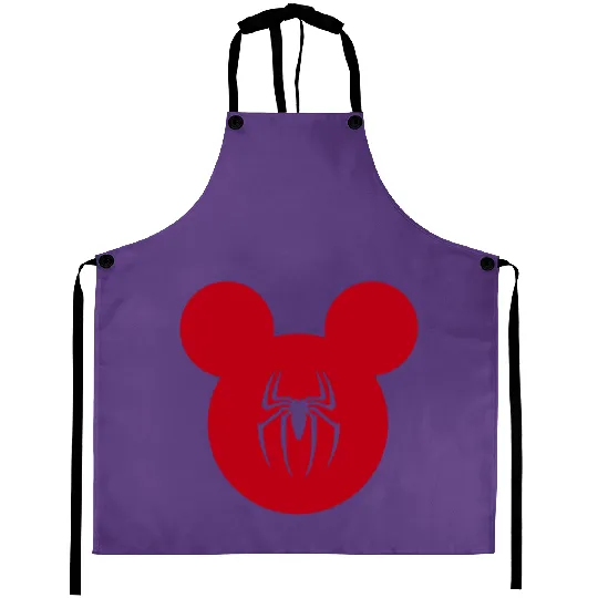 SpiderMan Mickey Aprons/ Disney Spiderman Aprons