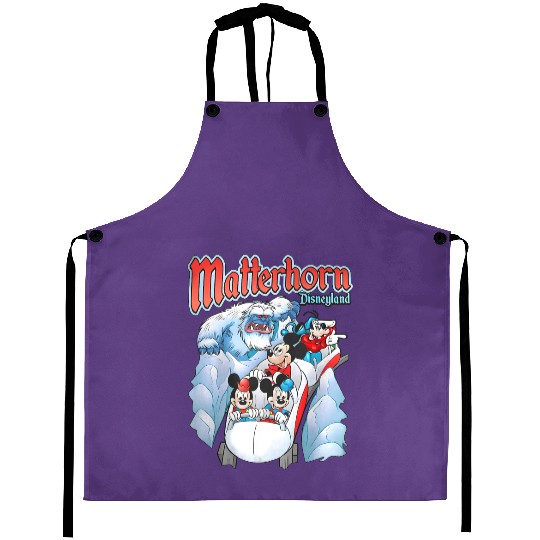 Disney Matterhorn Bobsleds Aprons, Disneyland Aprons