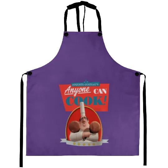 Disney Pixar Ratatouille Remy Little Chef Anyone Can Cook Aprons