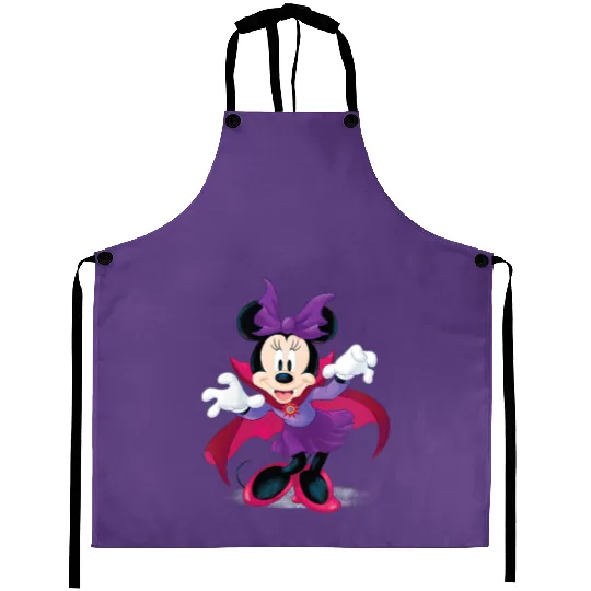 Womens Disney Halloween Minnie Mouse Vampire Aprons