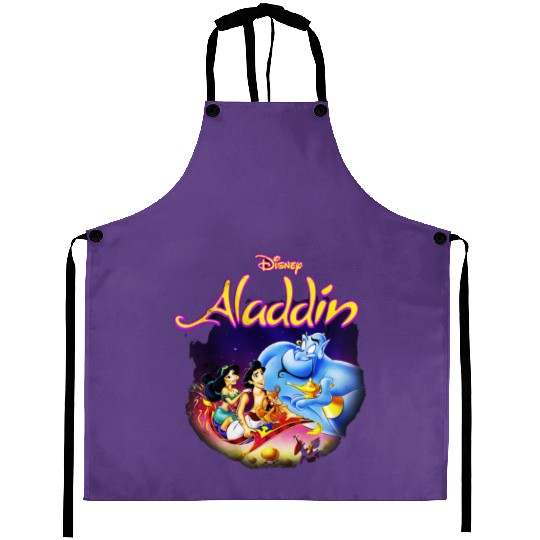 Disney Aladdin Magic Carpet Movie Aprons