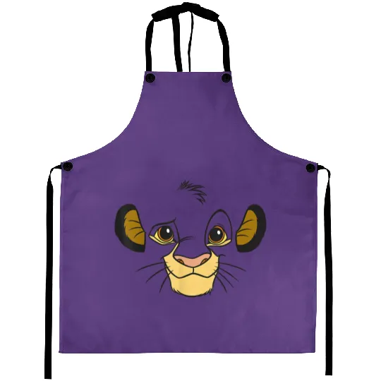 Disney Lion King Simba Face Halloween Aprons