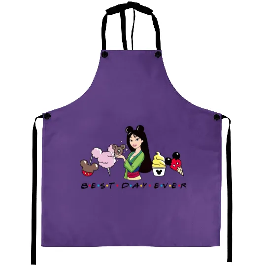 Disney Mulan Princess, Princess Mulan Aprons