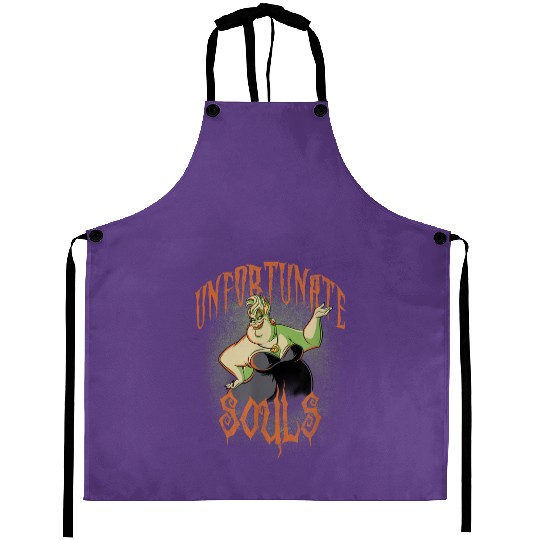 Disney Villains Halloween Ursula Unfortunate Sou Aprons