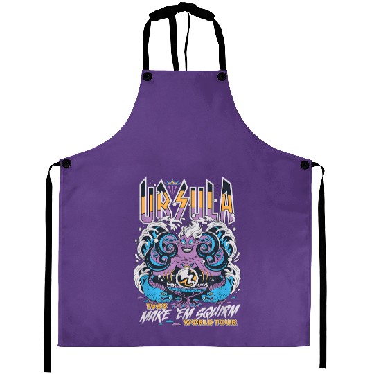 Disney Villains The Little Mermaid Ursula World Aprons