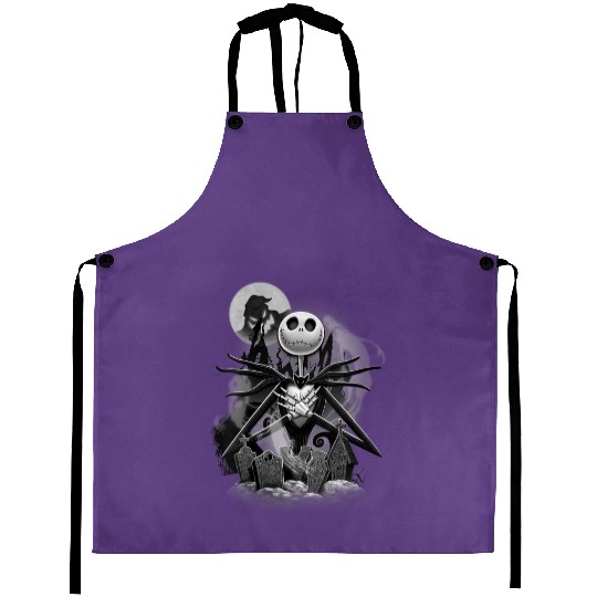 Discover Womens Disney Nightmare Before Christmas Jack Ni Aprons