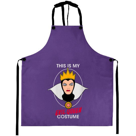 Disney Villains This is My Evil Queen Costume Ha Aprons