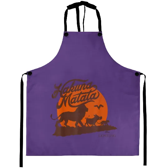 Disney The Lion King Simba Timon And Pumba Hakun Aprons