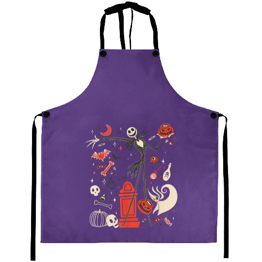 Discover Disney The Nightmare Before Christmas Jack Zero Aprons