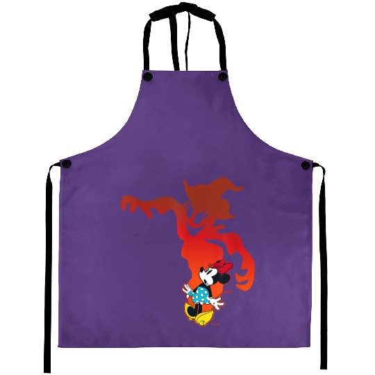 Discover Disney Minnie Mouse Halloween Spooky Scary Shado Aprons