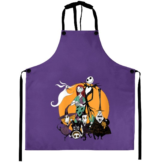 Discover Womens Disney The Nightmare Before Christmas All Aprons