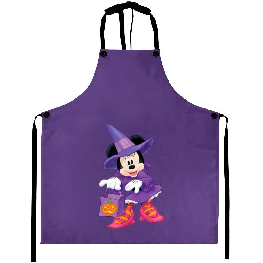 Discover Disney Halloween Minnie Mouse Trick or Treating Aprons