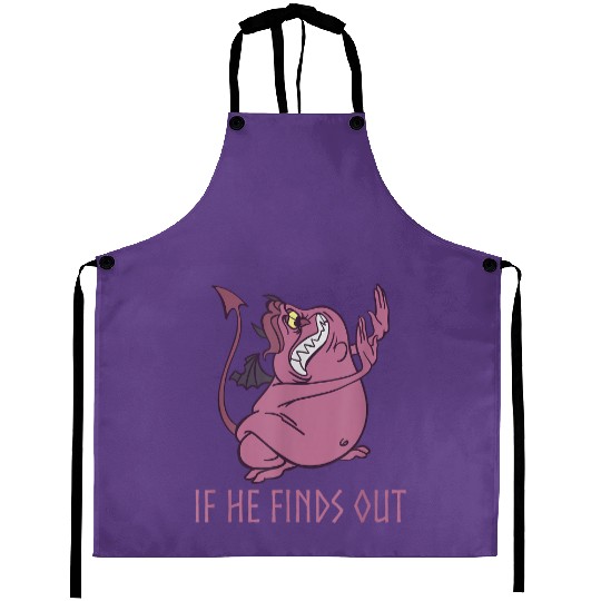Disney Hercules Pain If He Finds Out Quote Aprons