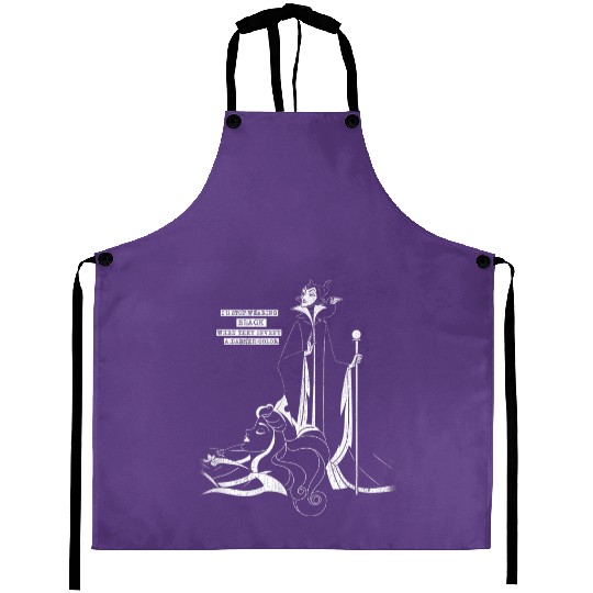 Disney Sleeping Beauty Maleficent Darker Than Ev Aprons