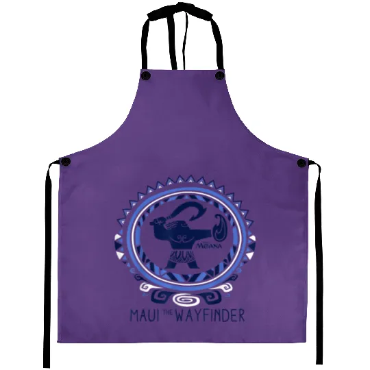 Disney Moana Maui The Wayfinder Graphic T Aprons