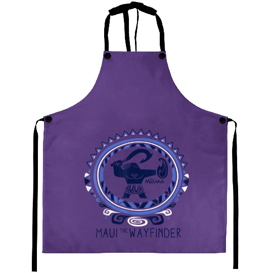 Disney Moana Maui The Wayfinder Graphic T Aprons