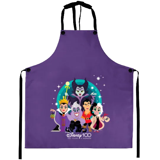Discover Disney 100 Disney Villains 100 Years Of Wonder Aprons