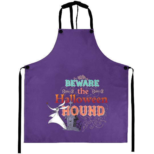 Discover Disney Nightmare Before Christmas Halloween Zero Aprons