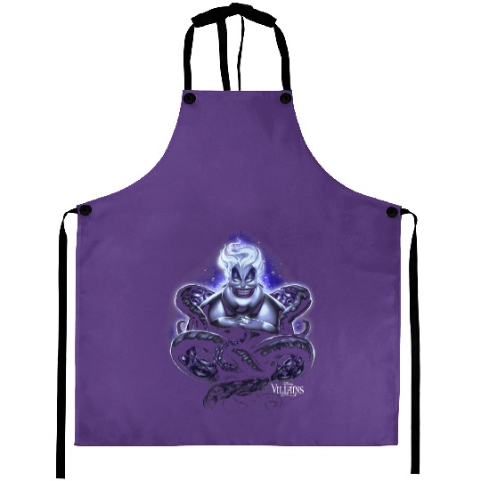 Disney Villains Ursula Dark Portrait Aprons