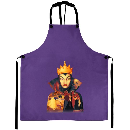 Disney Snow White Evil Wicked Queen Graphic T Aprons