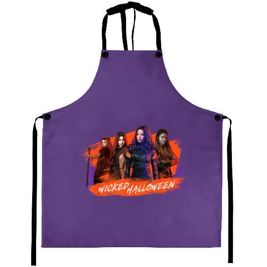 Disney Halloween Descendants Wicked Aprons
