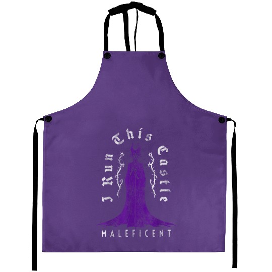 Disney Villains Mothers Day Maleficent I Run Thi Aprons