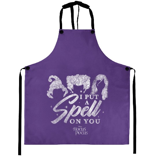 Discover Disney Hocus Pocus Sanderson Hair I Put A Spell Aprons