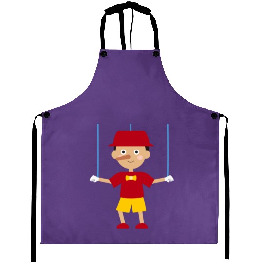 Waltdisneyworld Pinocchio Artwork Art 3 Aprons
