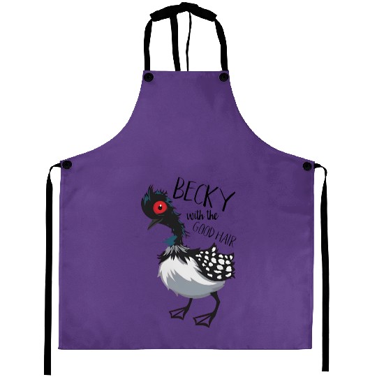 Finding Nemo Aprons, Funny Becky, Disney Pixar Becky The Loon