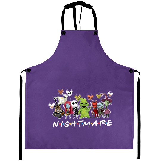 Nightmare Before Christmas Aprons, Disney Halloween  Aprons, Disney Balloon Aprons