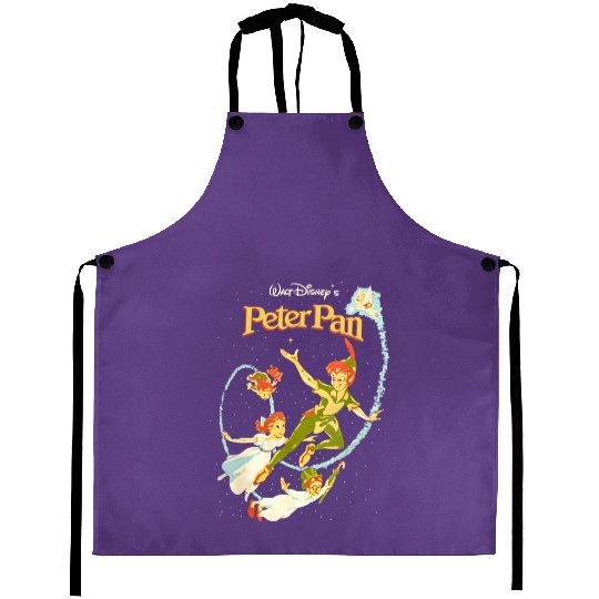 Disney Peter Pan Aprons, Peter Pan Vintage Aprons, Disneyland Vacation Aprons