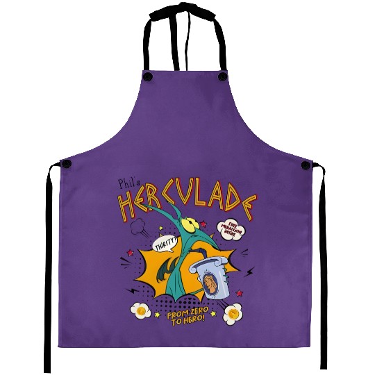 Disney Hercules Villains Panic And Pain Aprons, Disney Hercules Aprons, Disney Magic Kingdom Aprons, Disney Matching Family Aprons