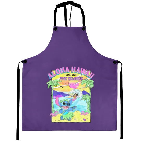Discover Disney Lilo & Stitch Aloha Hawaii Aprons