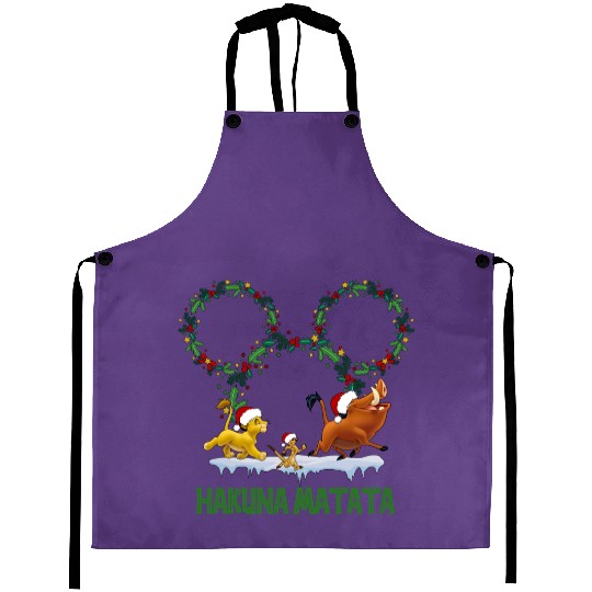 Discover Animal Kingdom Christmas Aprons, Disney Christmas Aprons, Animal Kingdom matching Aprons
