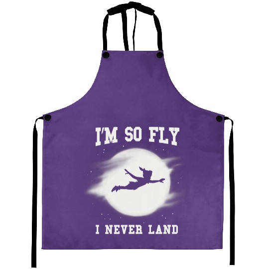 Disney Peter Pan Moon Flight Never Land Aprons
