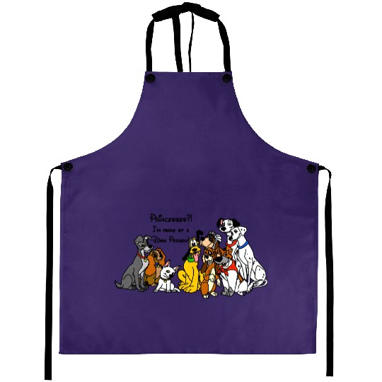 Discover Disney Aprons, Retro Disney Dogs Aprons