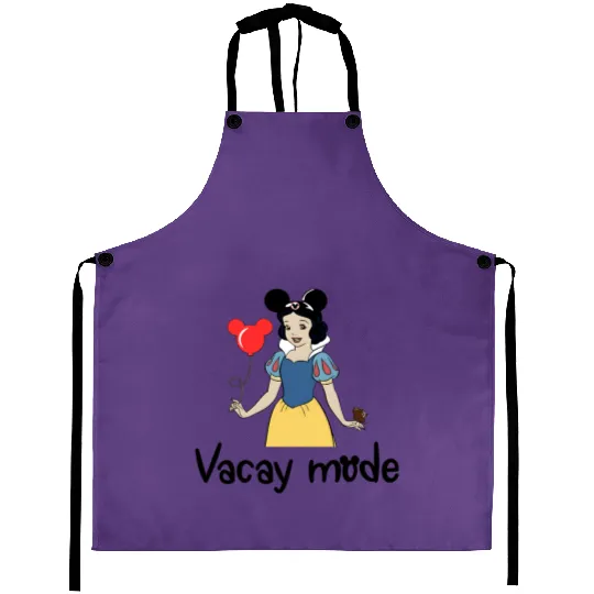Snow White Aprons, Snow White Princess Aprons, Disney Snow White Aprons, Cute Disney Princess Aprons
