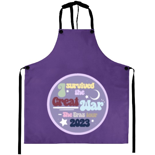 I survived the Great wars Eras tour ticket wars Aprons