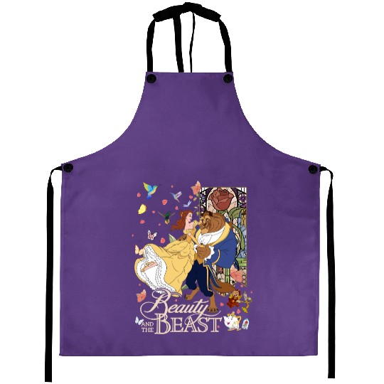 Vintage Beauty And The Beast  Aprons, Disney Princess Aprons