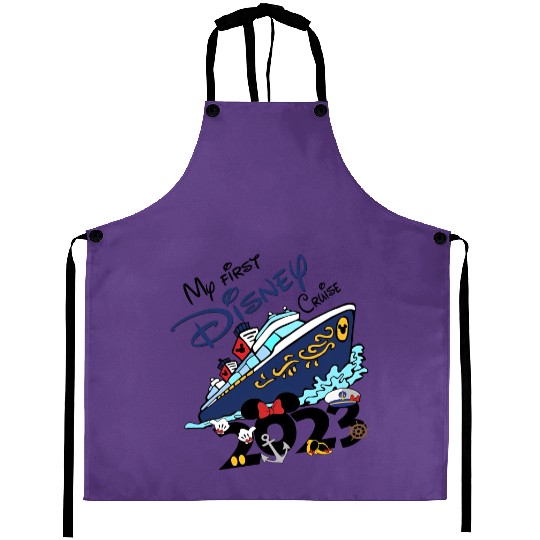 My First Disney Cruise Aprons, 2023 Ship