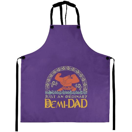 Just An Ordinary Demi Dad Aprons, Maui Aprons for Dad, Disney Moana Aprons, Maui Aprons